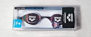 ARENA Powerskin Racing Swimming Goggles Gear. Mirror Lenses. White Frame. NEW! - Picture 1 of 4