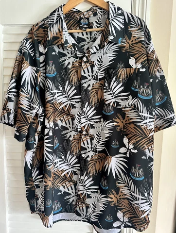 Newcastle United Hawaiian Tropical Shirt XXL 2XL Cover