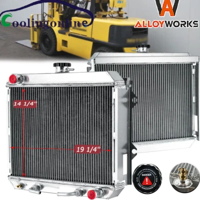 3ROW RADIATOR FOR MCFA CATERPILLAR MITSUBISHI FORKLIFT FG15 FG25 FG30#9360100100 - Image 1 of 4