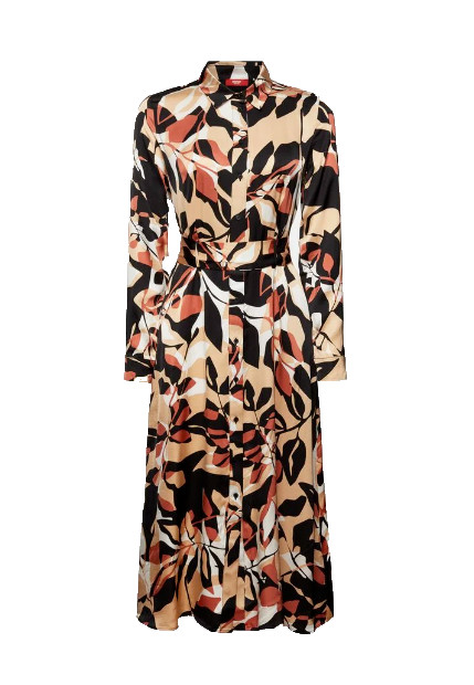 esprit kleid satinoptik