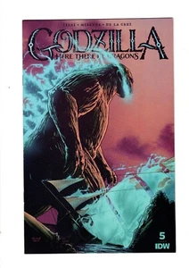 Godzilla: Here There be Dragons #5 1:25 cover variante incentive IDW 2023 quasi nuova + - Foto 1 di 2
