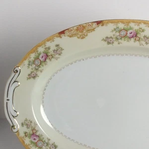 Vintage Small Serving Platter Occupied Japan Jyoto China Elegant Replacement 12" - Picture 1 of 6