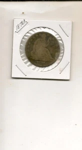 1876-P 90% Silver Seated Liberty Half Dollar Coin! #3Q19-30 - Picture 1 of 2