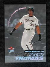 2001 Fleer Ultra Platinum Medallion Edition /50 Frank Thomas #137P HOF