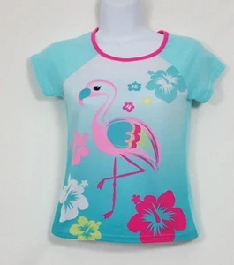 Jelli Fish Kids Pink Flamingo Girls Sleepwear Size Medium 7/8 - Picture 1 of 1