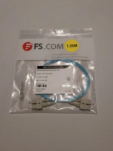 OM3  SC-SC 1.25-48 meters Duplex Fiber Patch Cable 50/125 Multimode - Picture 1 of 4