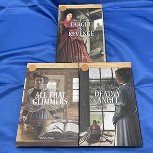 Lot OF 3 Annie's Secrets OF The Quilt HC Christian Books - Picture 1 of 4