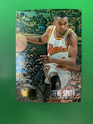 1995-96 Fleer Metal Steve Smith Atlanta Hawks #4 - Image 1 of 2