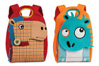 Kids backpack kindergarten bag 33 x 21 cm children backpack with 3D felt animal