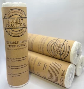 Kitchen**Paper Towel**ECO FRIENDLY** Bamboo paper(Reusable)**2 PACK** - Picture 1 of 4