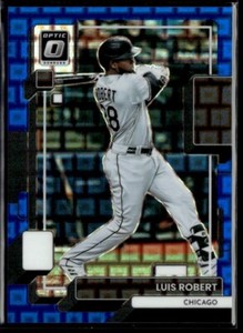 Luis Robert 2022 Donruss Optic Pandora Blue Prizm /99 #103 Chicago White Sox
