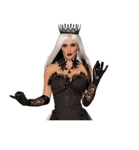Dark Royalty Crown - Black - Medieval - Lightweight - Costume Accessory - Picture 1 of 2