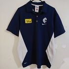 Nike CARLTON BLUES AFL Football Jersey Guernsey Jumper Kit Polo Shirt - Medium