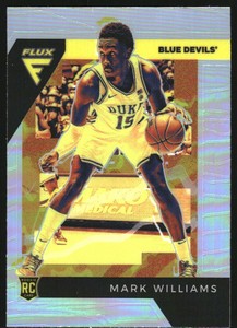 2022-23 Panini Chronicles Draft Picks Flux Silver #17 Mark Williams - NM-MT