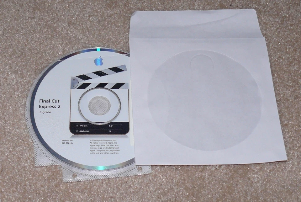 Apple Final Cut Express 2 Upgrade (POWER PC) - Image 1 of 1