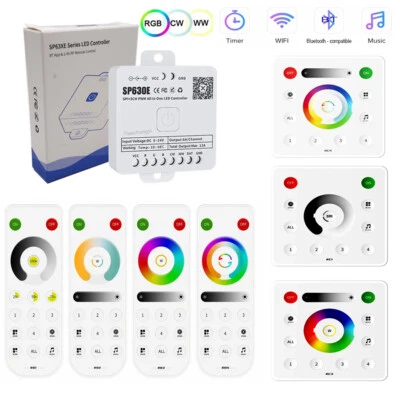 SP630E SPI Pixel 5CH All In One LED controller RGB RGBCCT PWM LED Remote control - Image 1 of 4