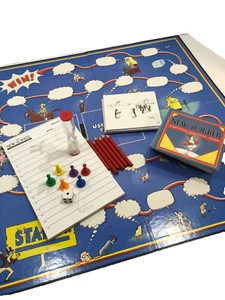 Vintage Brettspiel The New Yorker Cartoon Beschriftung Würfel Marker Bleistift Papier Timer - Bild 1 von 8