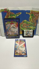 Shining Force II (Sega Mega Drive NTSC-Japan). Case, Manual, Map & Cartridge.