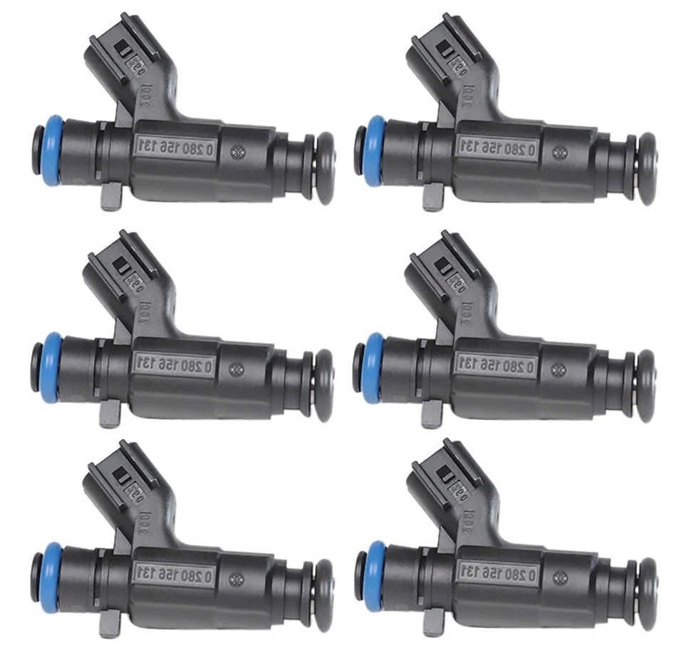 Juego de 6 inyectores de combustible Kit ACDelco para Cadillac CTS SRX STS RWD Vin 7 Foto 1 de 1