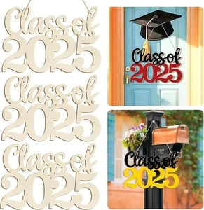 Graduations Decorations 2025Class of 2025 Photo Props Senior White Graduation... - Picture 1 of 7