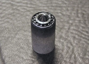 NUEVO ENCHUFE DE HOJA DE LUZ PERSONALIZADO ANILLO CROMADO HOJA DE TURBINA DISEÑO DESGASTADO - Imagen 1 de 4