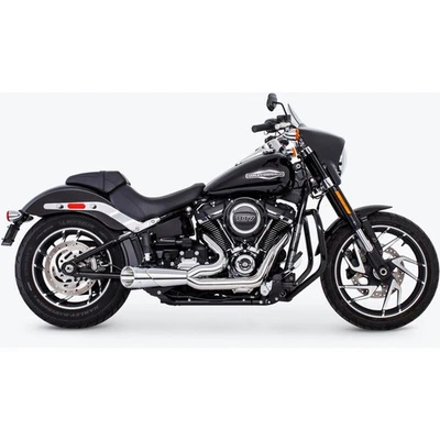 Freedom Performance Chrome 2-Into-1 Combat Shorty Exhaust - HD00813 - Image 1 of 3