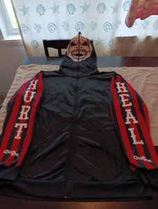 WWE Chalk Line jacket HURT AND HEAL HODIE WITH FACE The Fiend Bray Wyatt 4XL - Picture 1 of 1