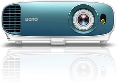 BenQ TK800 4K Projector 3000 Lumens 16:9 240W Lamp Mini Jack HDMI VGA USB White - Image 1 of 4