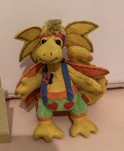 Deb Canham Rare Mohair Dragon Collection . Tags - Picture 1 of 9