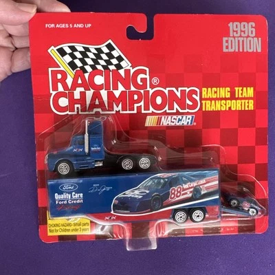 1996 Racing Champions NASCAR TRANSPORTER 88 QUALITY CARE DALE JARRETT - Image 1 of 3