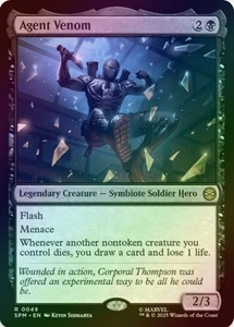 1 x Agent Venom - Foil - Marvel's Spider-Man - LP - MTG - Picture 1 of 1