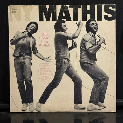 Johnny Mathis - The Heart of a Woman 1974 Columbia 1st Press EX vinyl - KC 33251 - Image 1 of 4