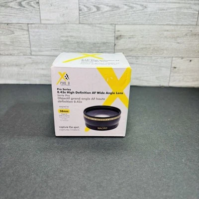 Xit Photo Pro Series 52mm Lens 0.43x High Definition AF Wide Angle Lens Case - Image 1 of 4