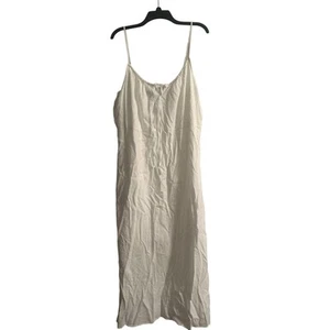 NWT Old Navy White Sundress Adjustable Spaghetti Straps Size XL Tall - Picture 1 of 7