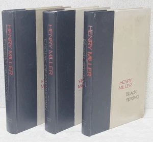 Henry Miller Tropic of Cancer/Capricorn Black Spring '61/63 US Trilogy ~ FREEPOS - Bild 1 von 6