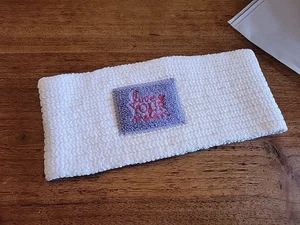 Diadema para mujer Love Your Melon blanca de invierno tejida púrpura  - Imagen 1 de 5