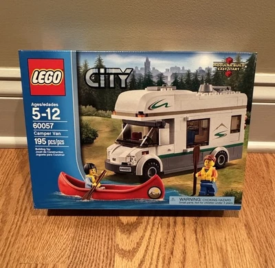 LEGO CITY 60057 Camper Van - New, Factory Sealed Set - Retired - Image 1 of 4