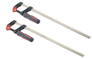 2pc Heavy Duty 120x1000mm F-Type Bar Screw Clamp F Clamps Welding Metal Woodwork - Bild 1 von 3