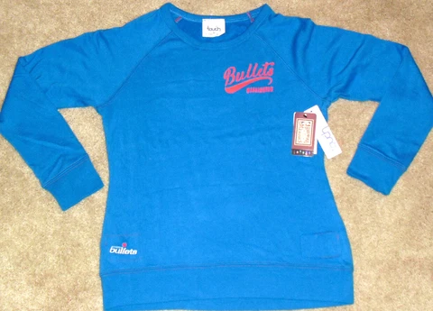 Washington Bullets $65 Wizards Womens Sweatshirt sz. Medium Touch Alyssa Milano Cover