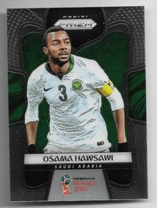 2018 Panini Prizm World Cup Base Card : Osama Hawsawi #175