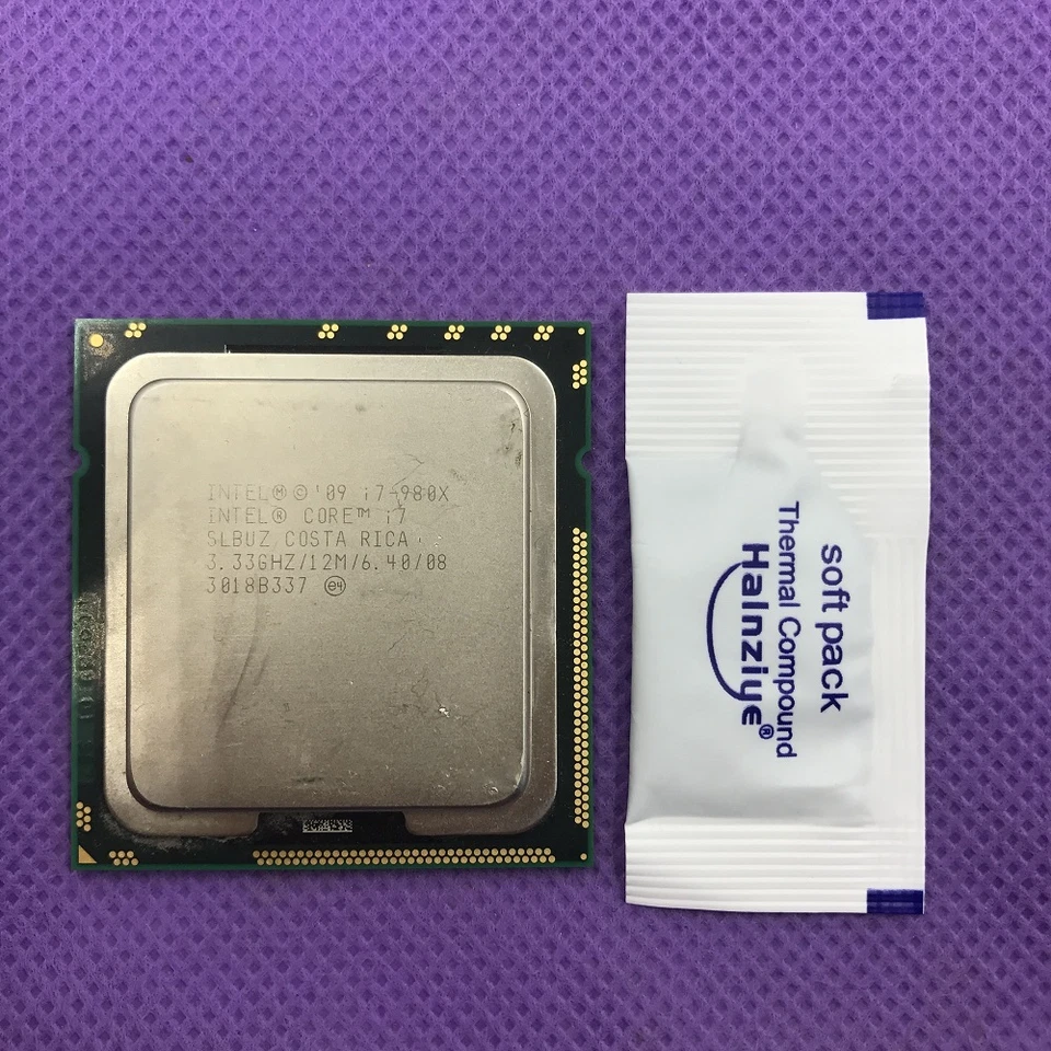 Intel Core i7 980X Extreme Edition 6 Core 3.33GHz LGA1136 CPU Processors - Image 1 of 3