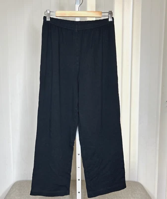 Pantalones deportivos Bryn Walker para mujer negros de bambú de algodón orgánico negros talla M Foto 1 de 4