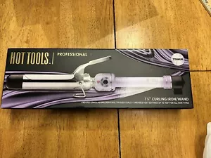 HOT TOOLS Professional Curling Iron/Wand Titanium - Purple HPK45LP - Picture 1 of 4