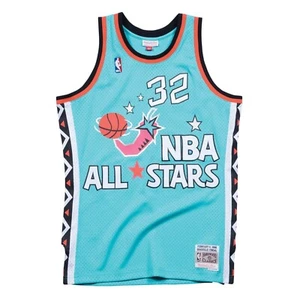 Mitchell & Ness All Star GAME 1996 🌶️ Shaq O'Neal EASTERN SWINGMAN AQUA JERSEY - Picture 1 of 9