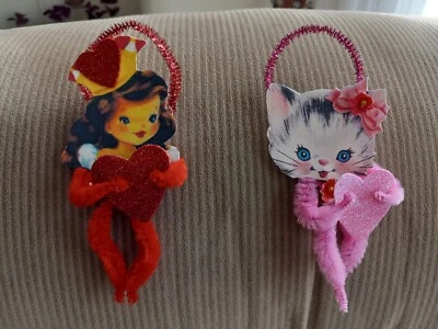 Artist-made Valentine's Day Ornaments - Image 1 of 2