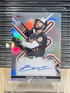 2022 Topps Finest Auto Cedric Mullins - Baltimore Orioles - Picture 1 of 1