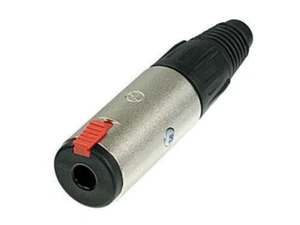 NEUTRIK NJ3FC6 1/4" TRS OR TS Locking Cable Mount Jack - Picture 1 of 1