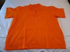 Two Hi Vis Cotton Work Shirt Orange Size XL