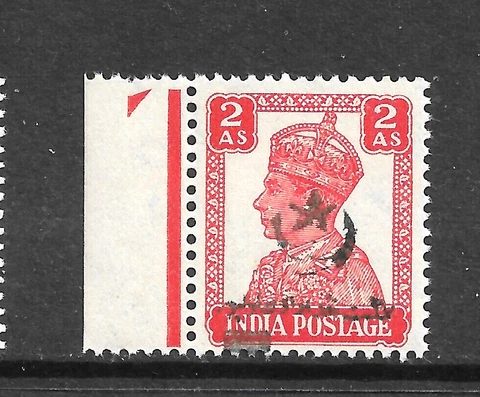 1947 BAHAWALPUR SG6 CAT £50 PAKISTAN, 2 ANNA, AMIR,NOT INDIA,INDIAN STATES=00 Cover