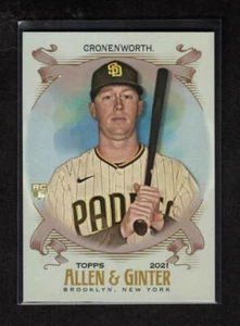 JAKE CRONENWORTH 2021 ALLEN & GINTER HOT BOX FOIL RC SAN DIEGO PADRES - Picture 1 of 1
